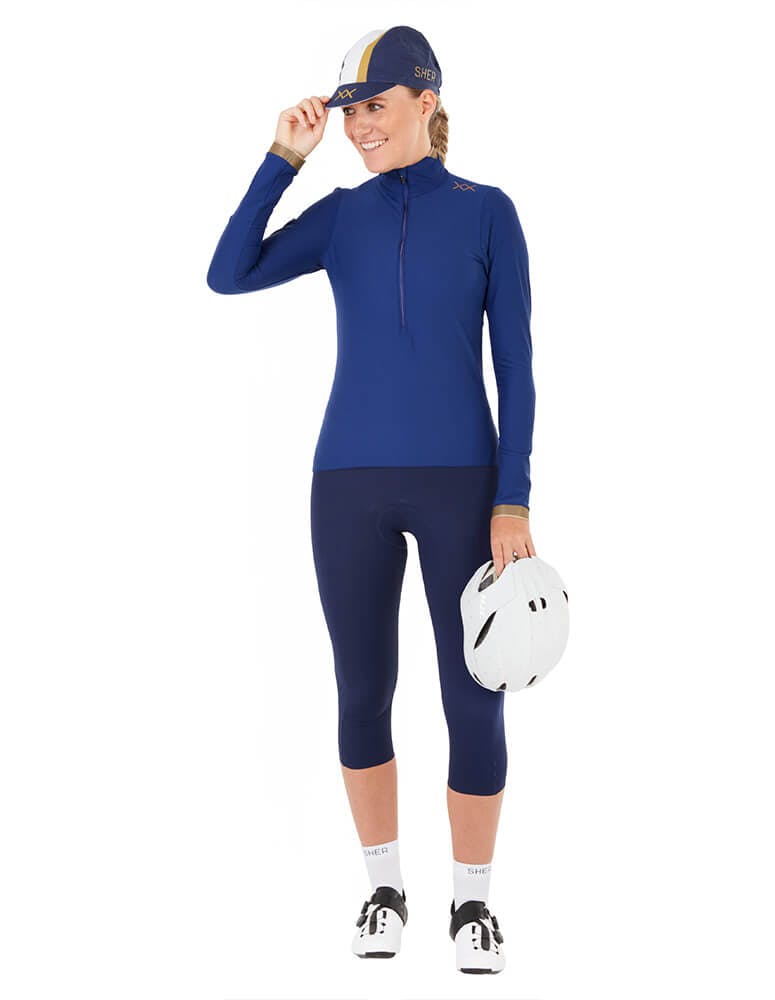 Pianeta Women’s Cycling Long Sleeve Jersey Blue