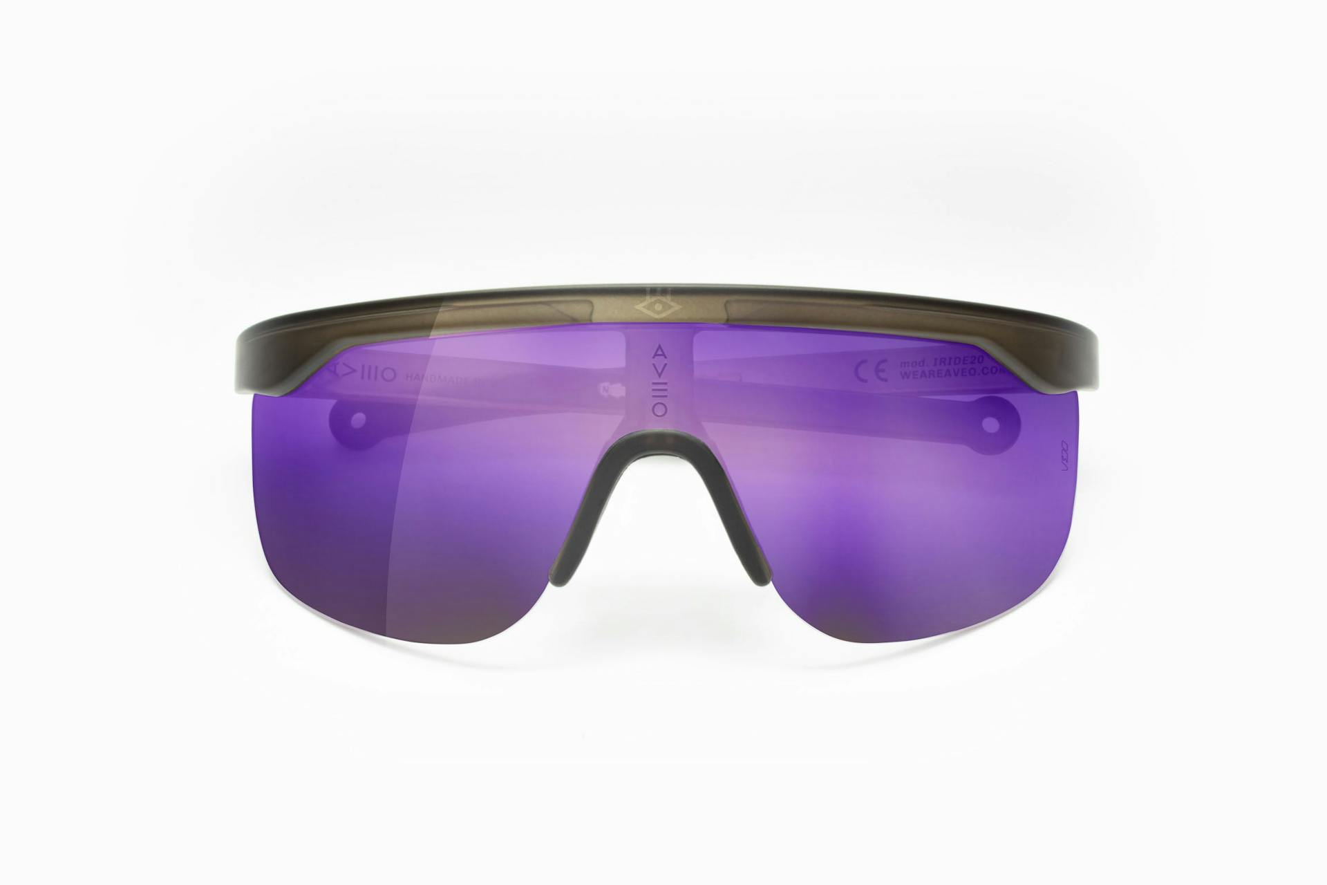 Iride Fade Green Purple Mirror Lens