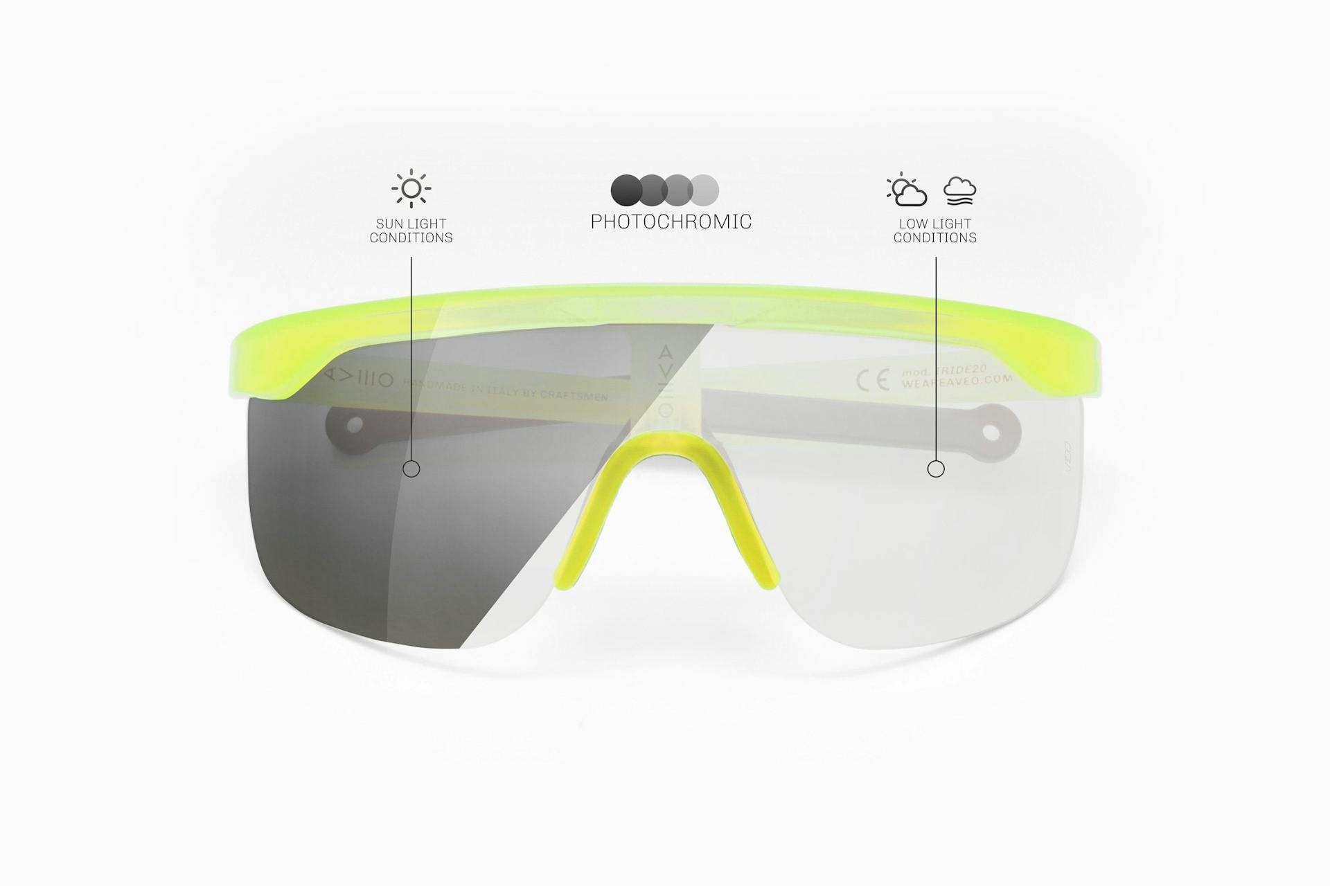 Iride Fluo Yellow Photochromic