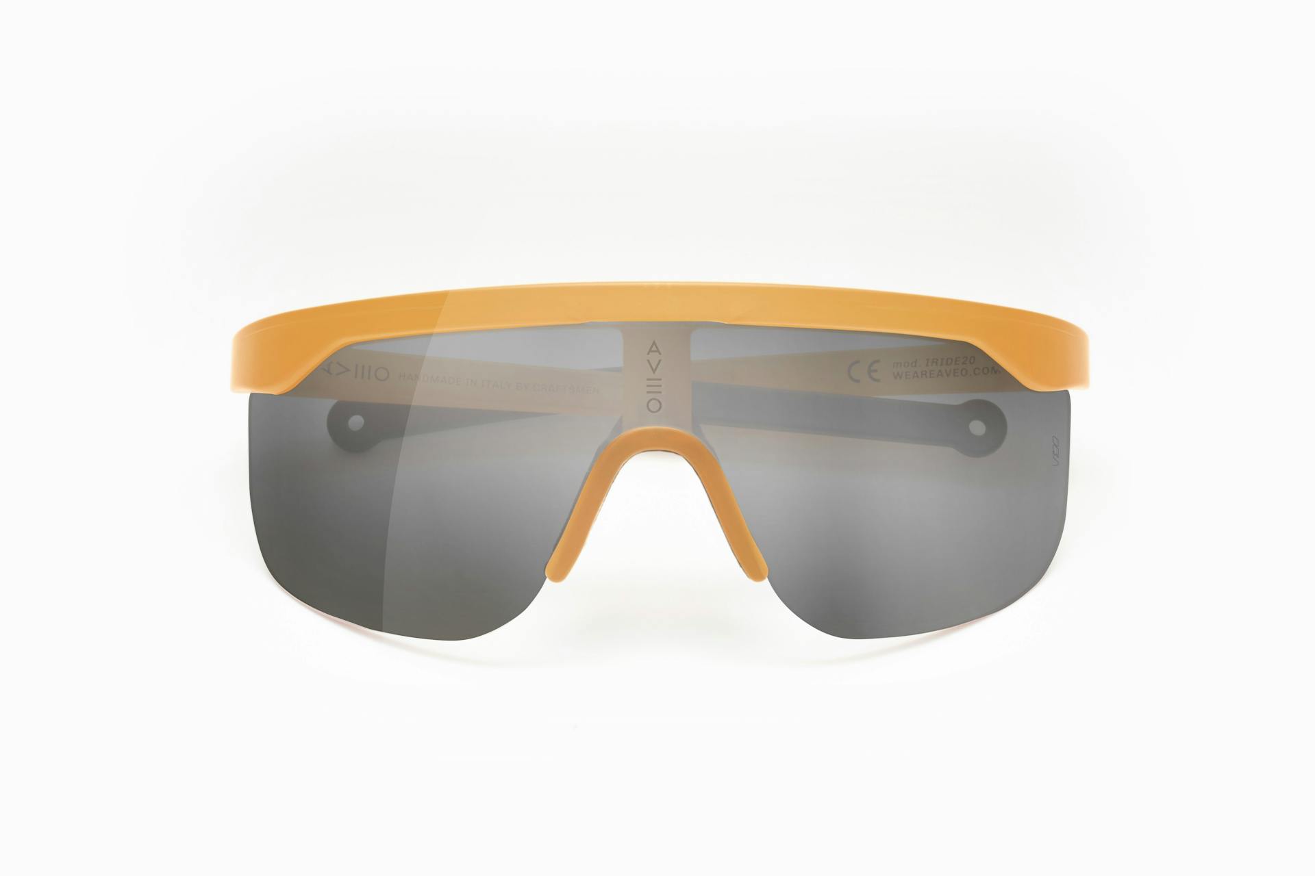 Iride Fade Mustard Silver Mirror Lens