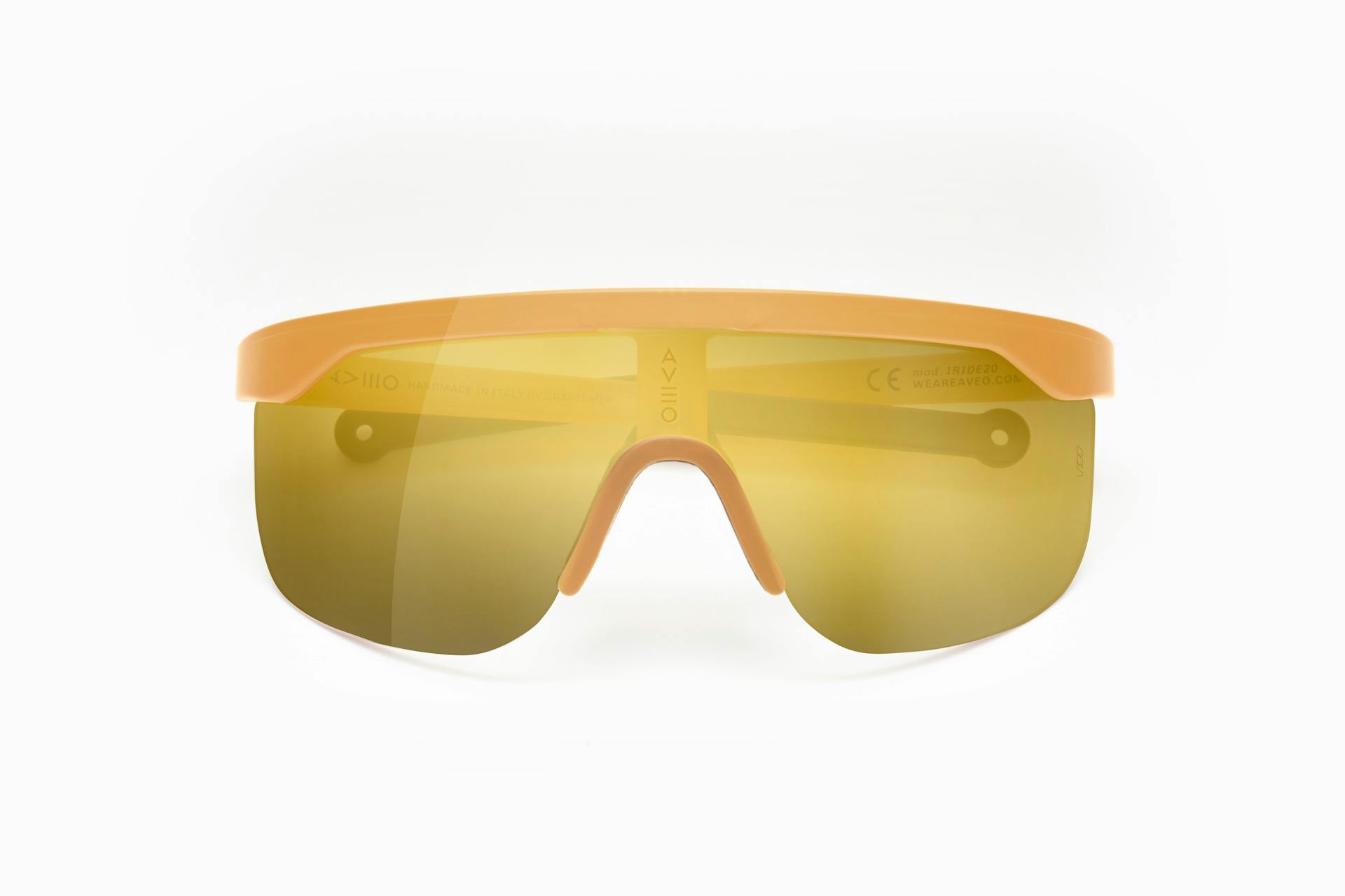 Iride Fade Mustard Gold Mirror Lens