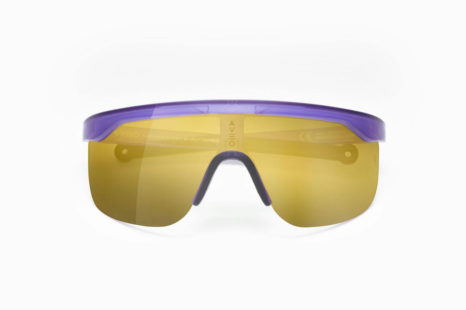 Iride Fade Purple Gold Mirror Lens