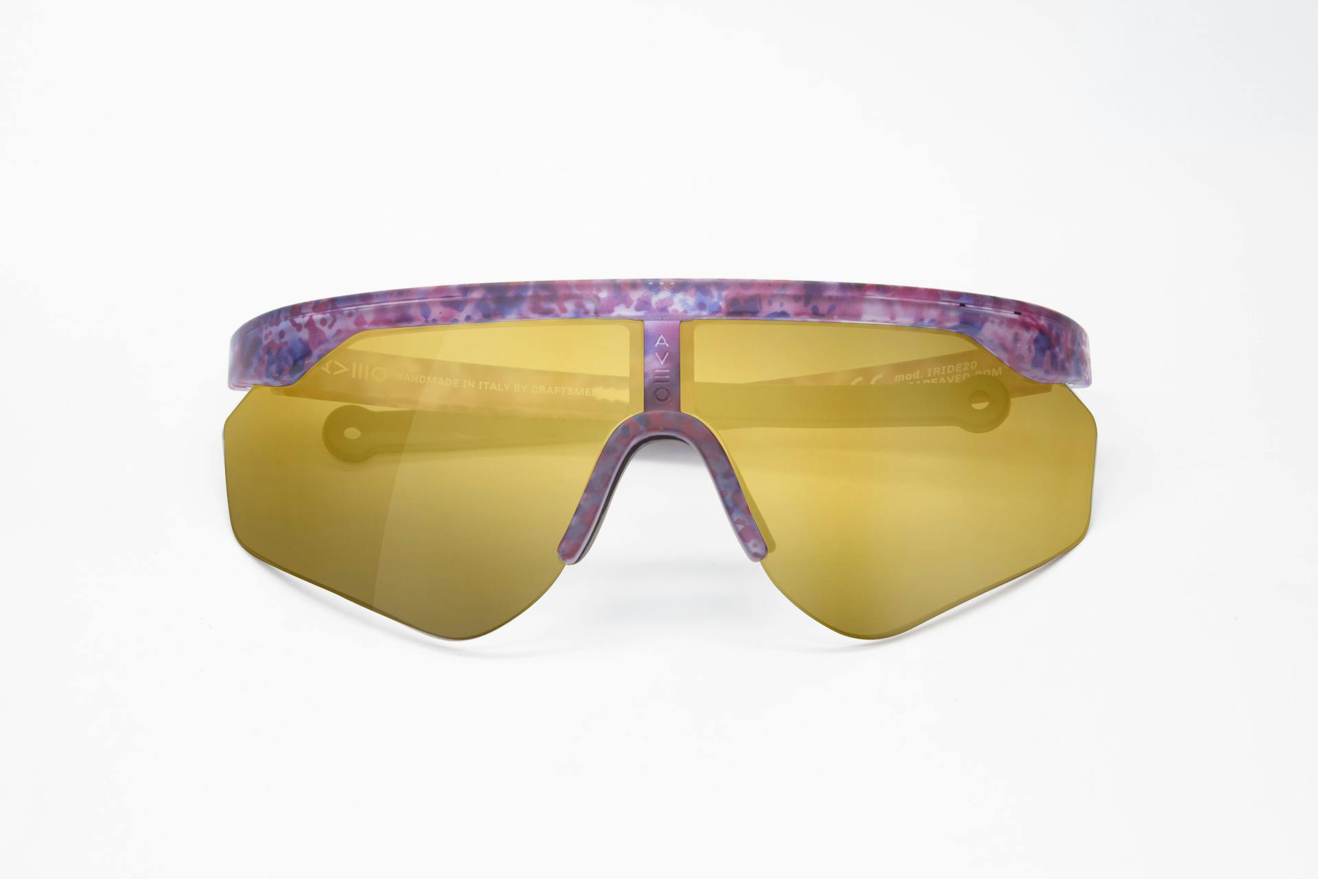 Iride DUO Marble Purple Gold Mirror Lens