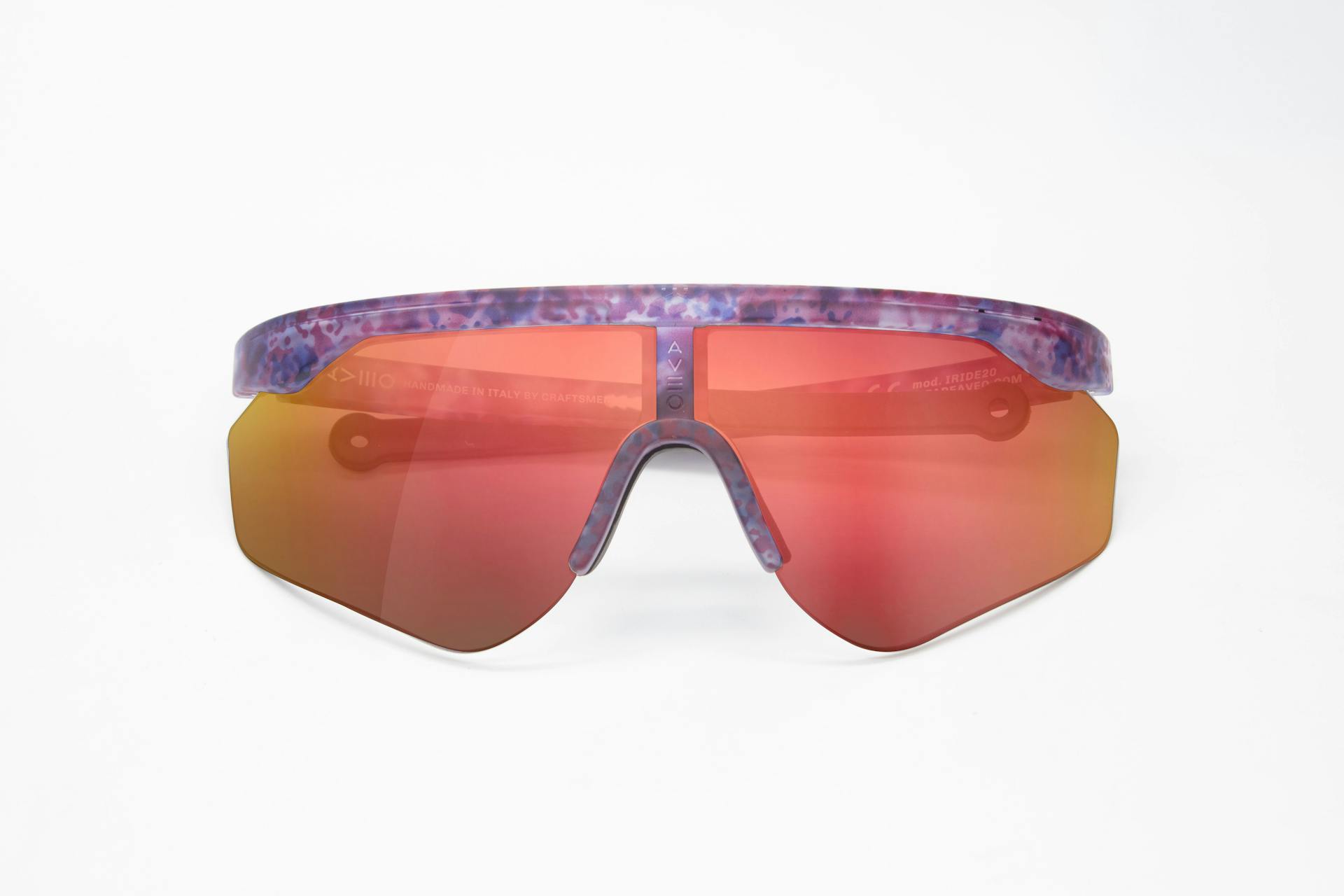 Iride DUO Marble Purple Red Mirror Lens