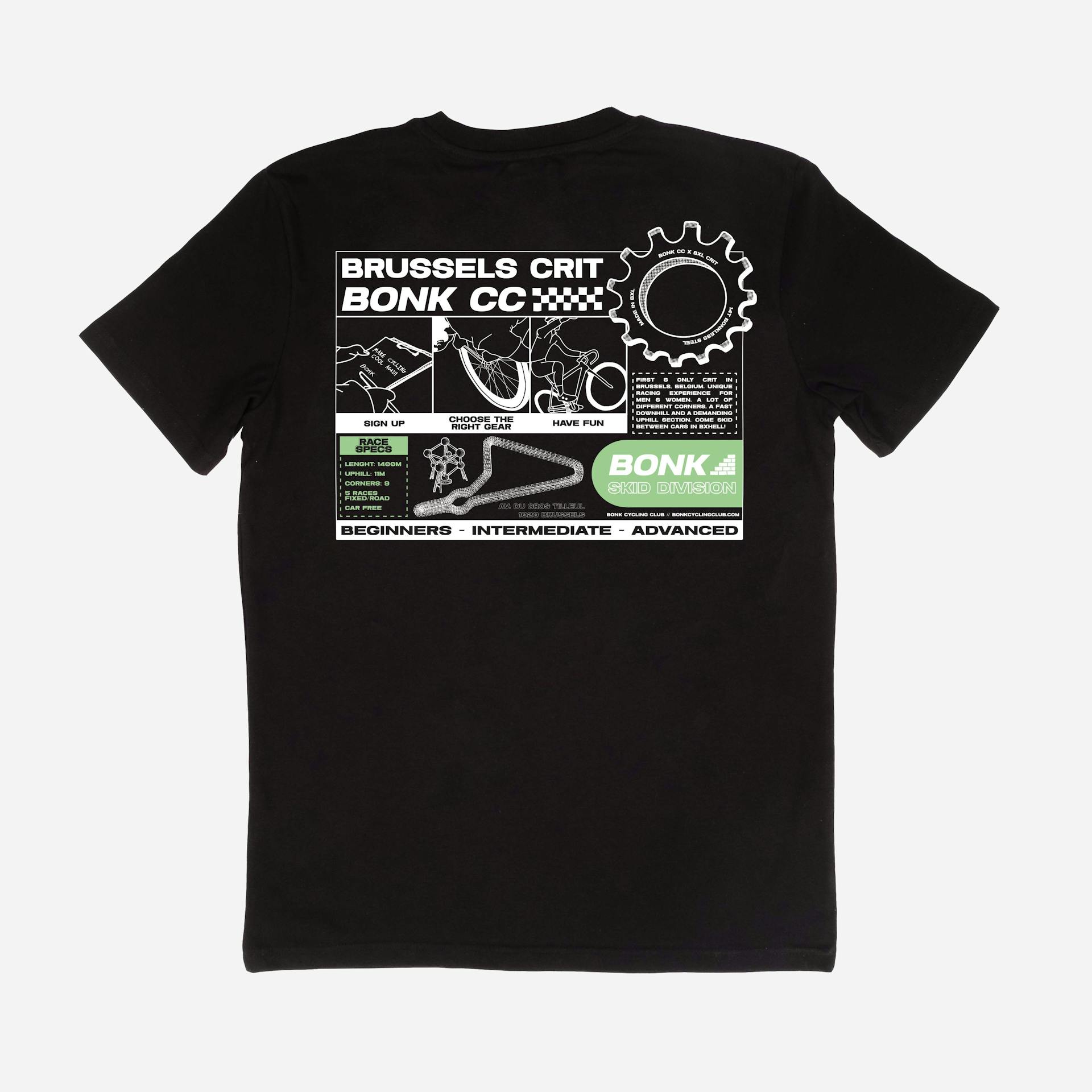 BXL Crit x BONK T-shirt