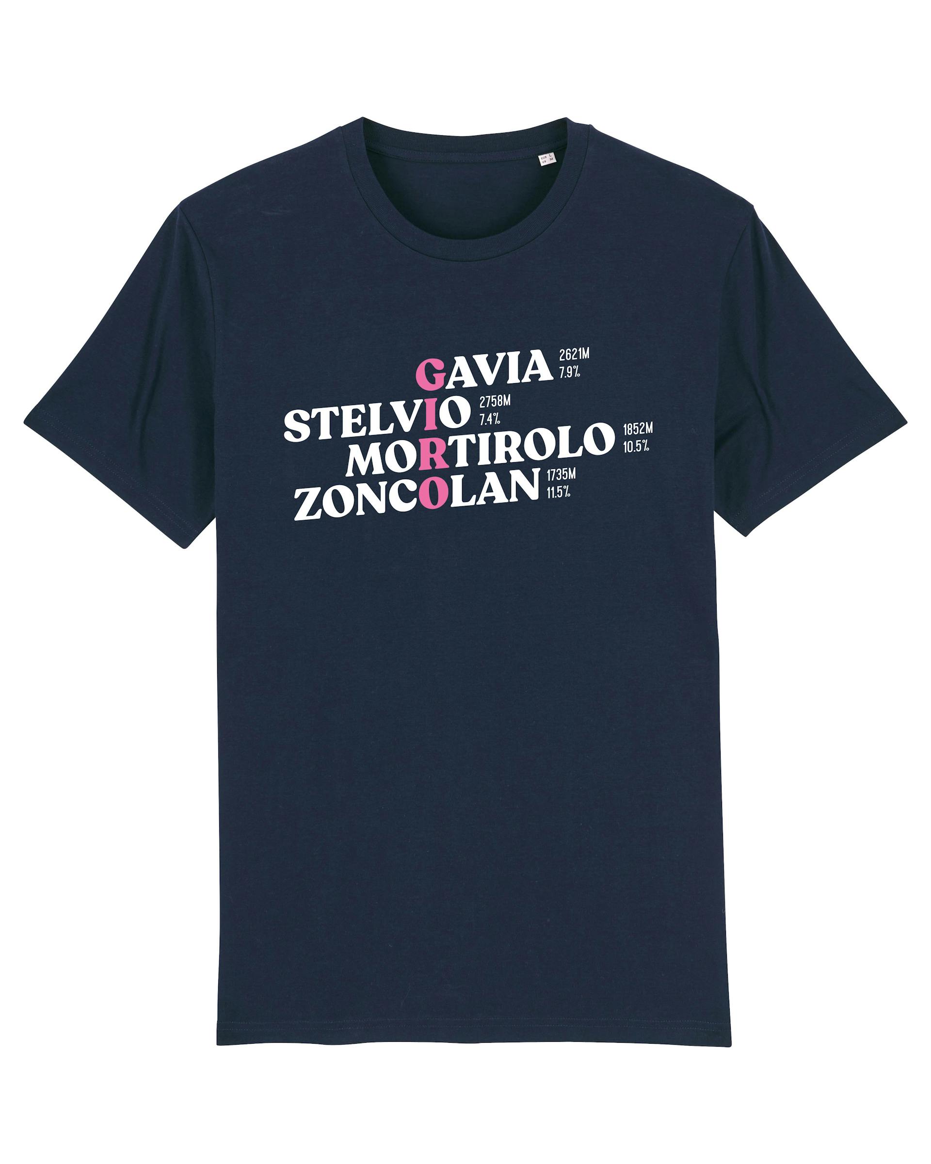 Giro iconic climbs T-shirt (navy)