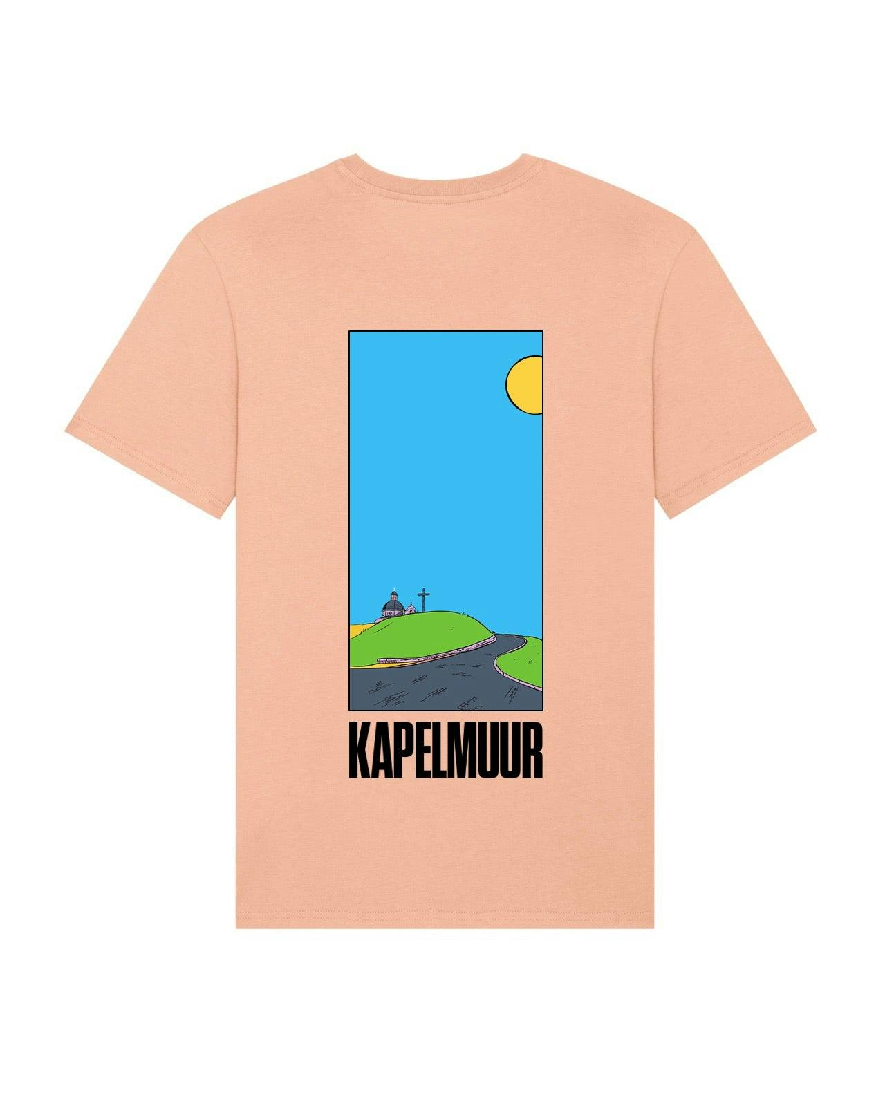 Kapelmuur 2.0 cycling T-shirt (peche)