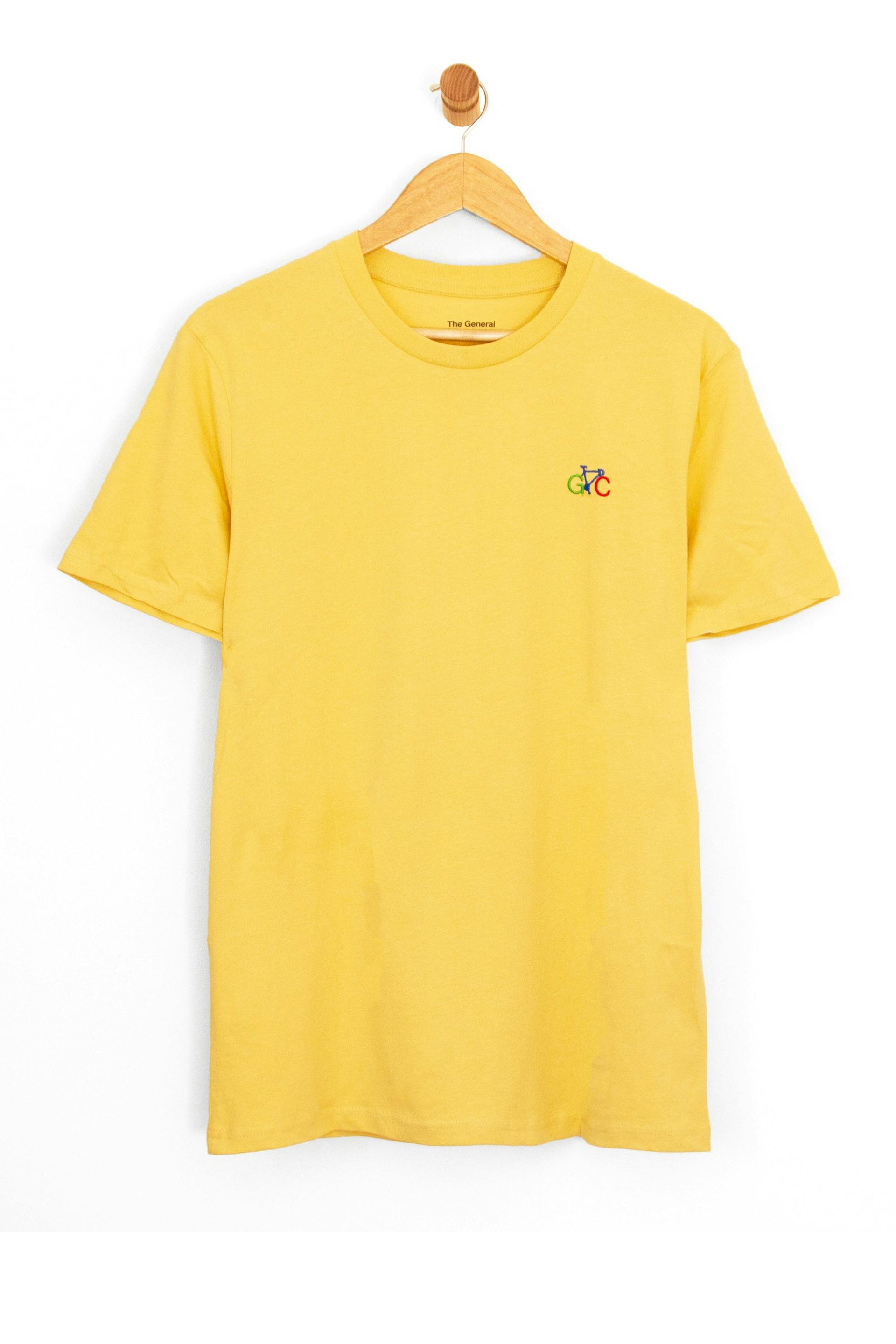 GC Wheels Logo embroidered Heather Yellow