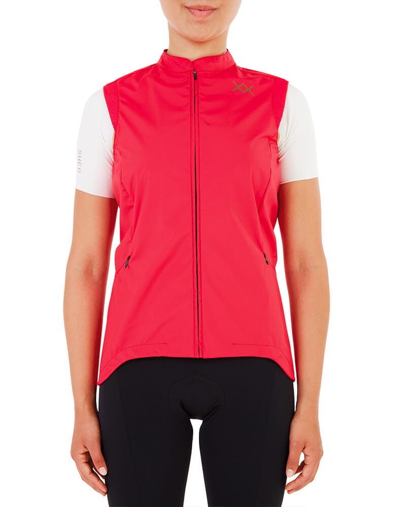 Poesia Women’s Gilet Red