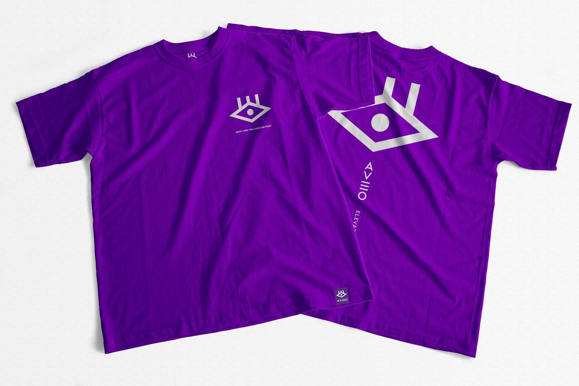 T-Shirt Logo  Purple