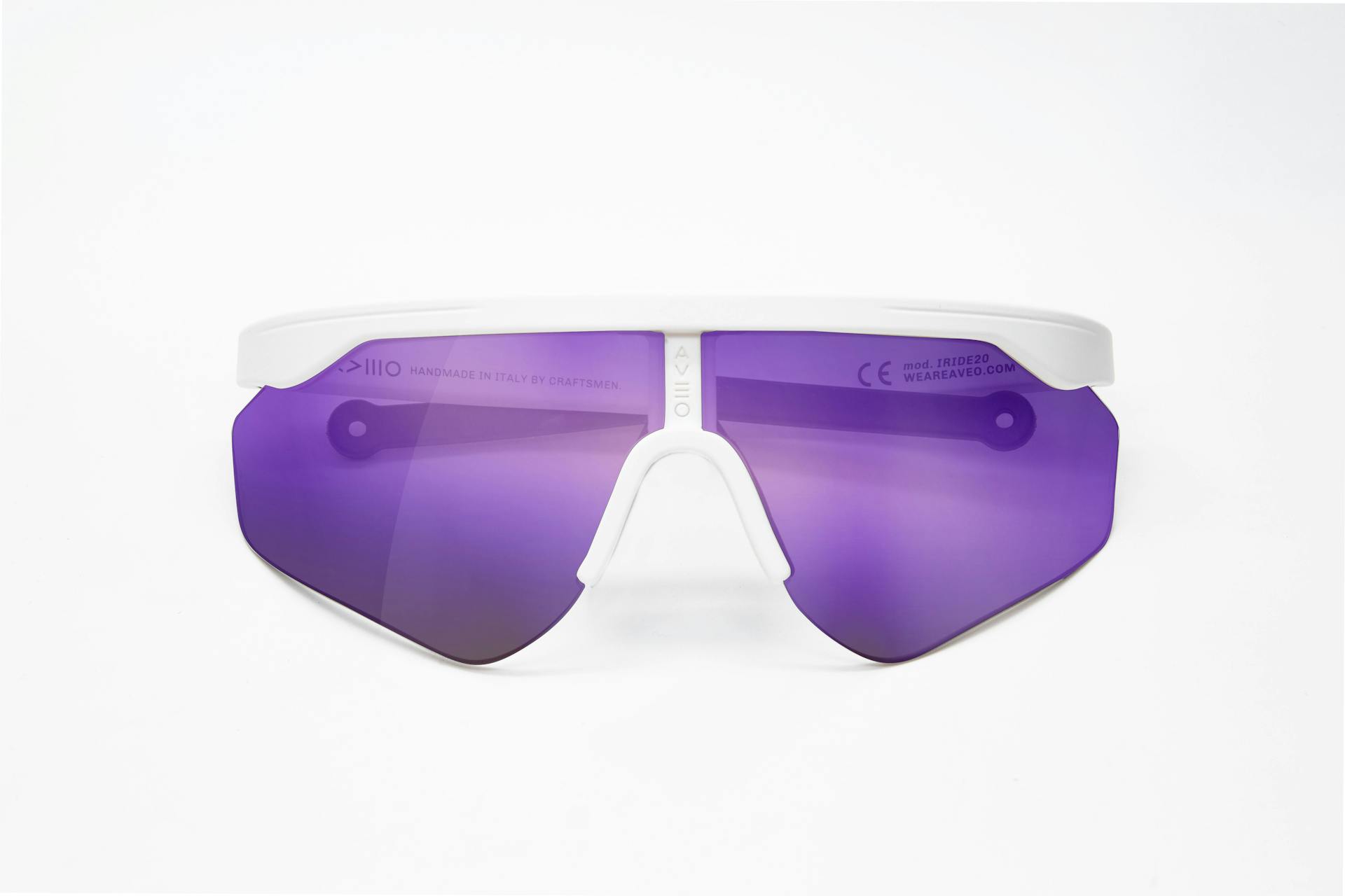 Iride DUO White Purple Mirror Lens