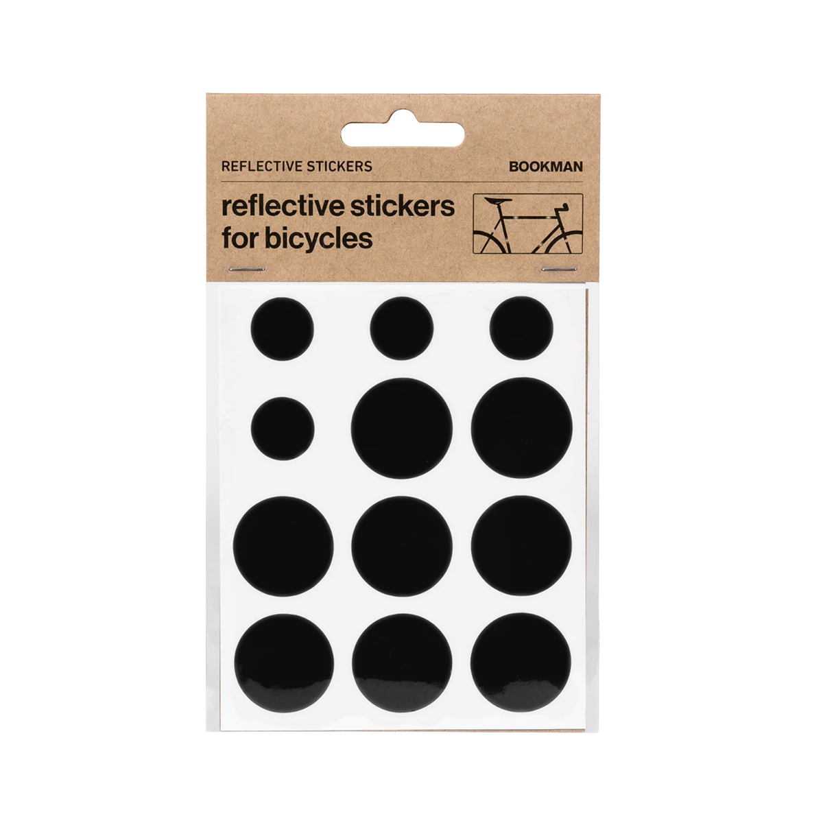 Reflective Stickers - Black