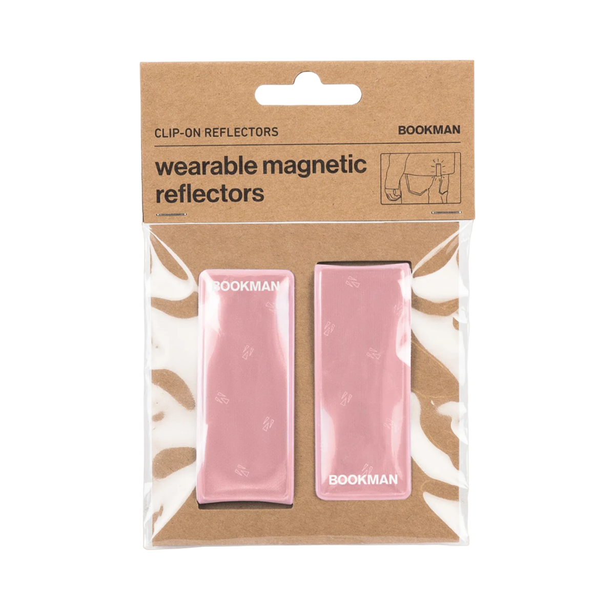 Clip-on Reflectors - Pink