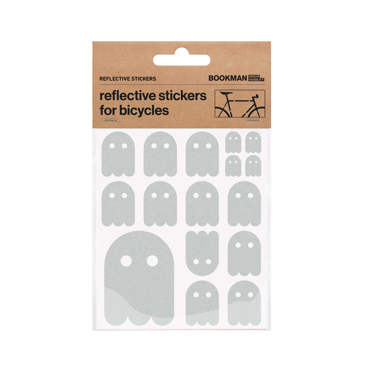 Reflective Stickers - Ghost White