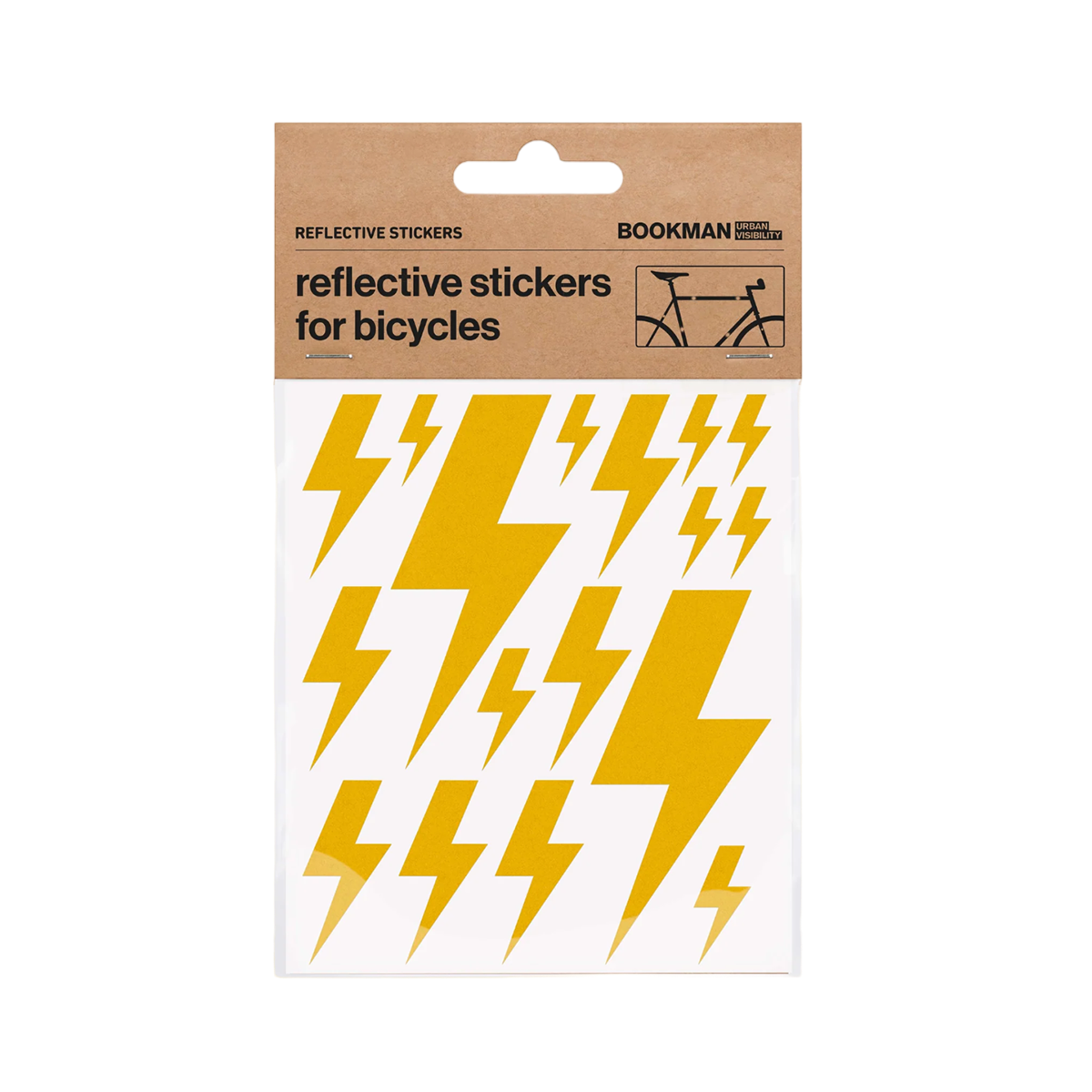 Reflective Stickers - Flash Yellow