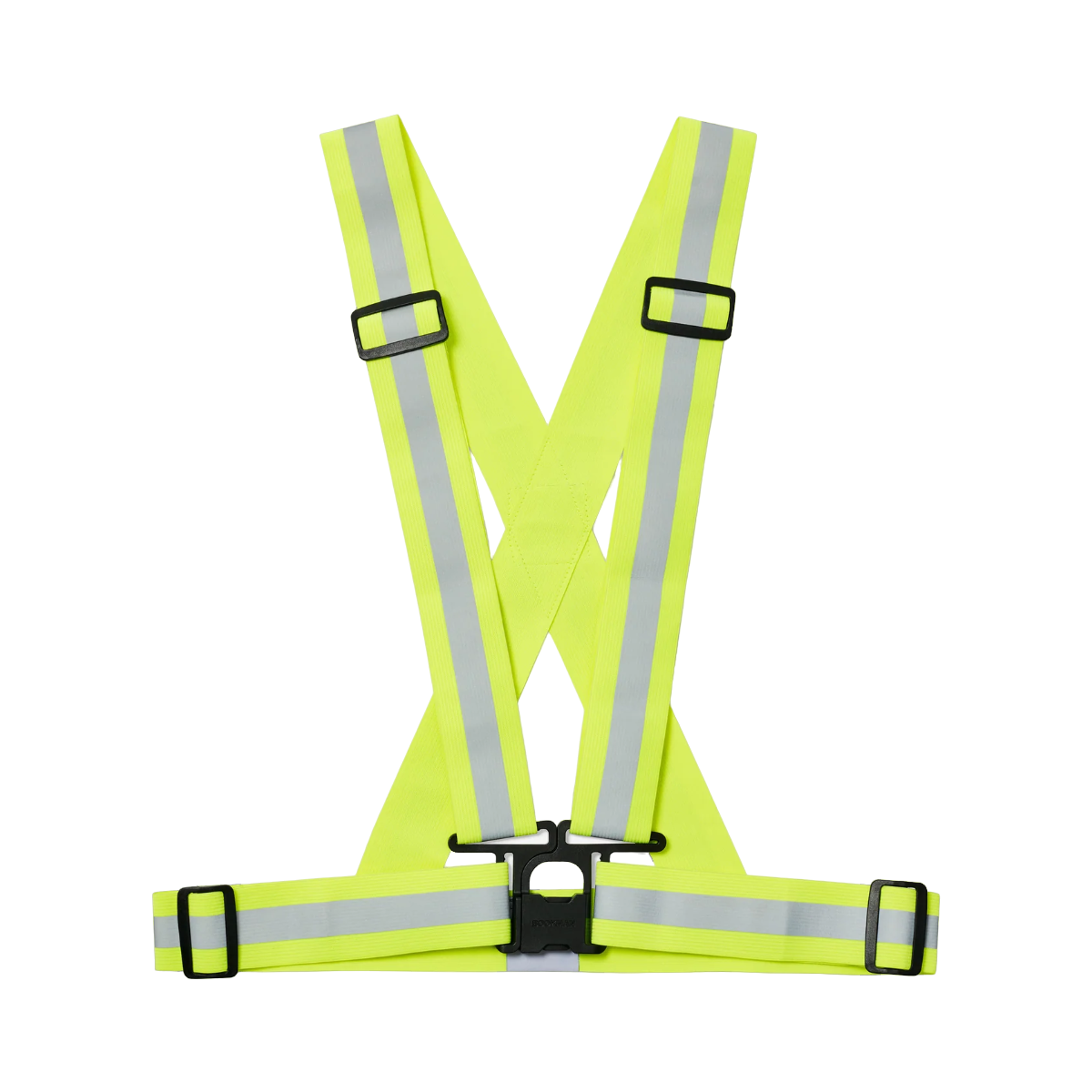 Reflective Cross Belt - Fluorescent Yellow