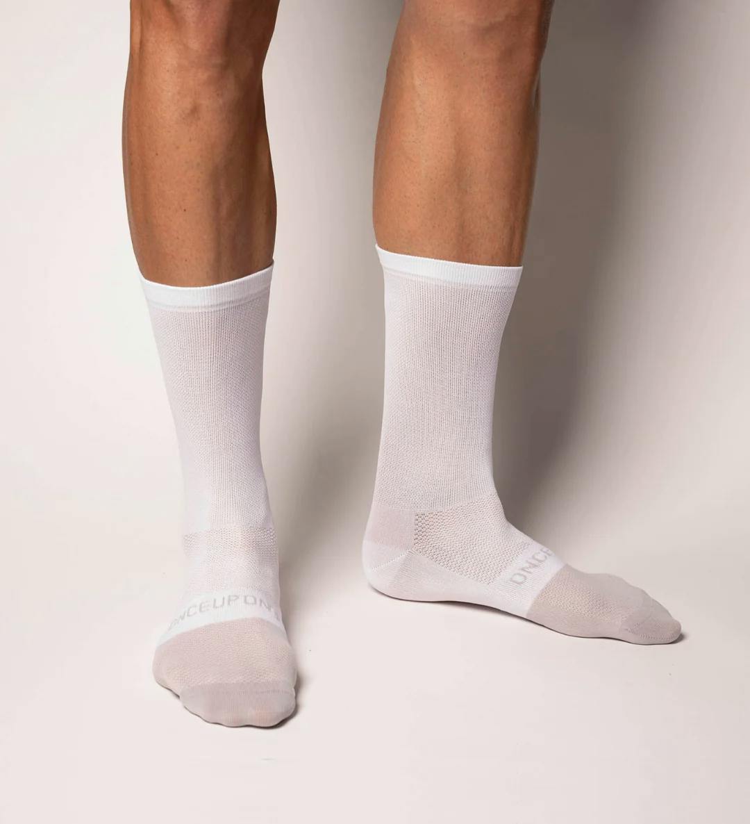 White / Grey - EVO Socks