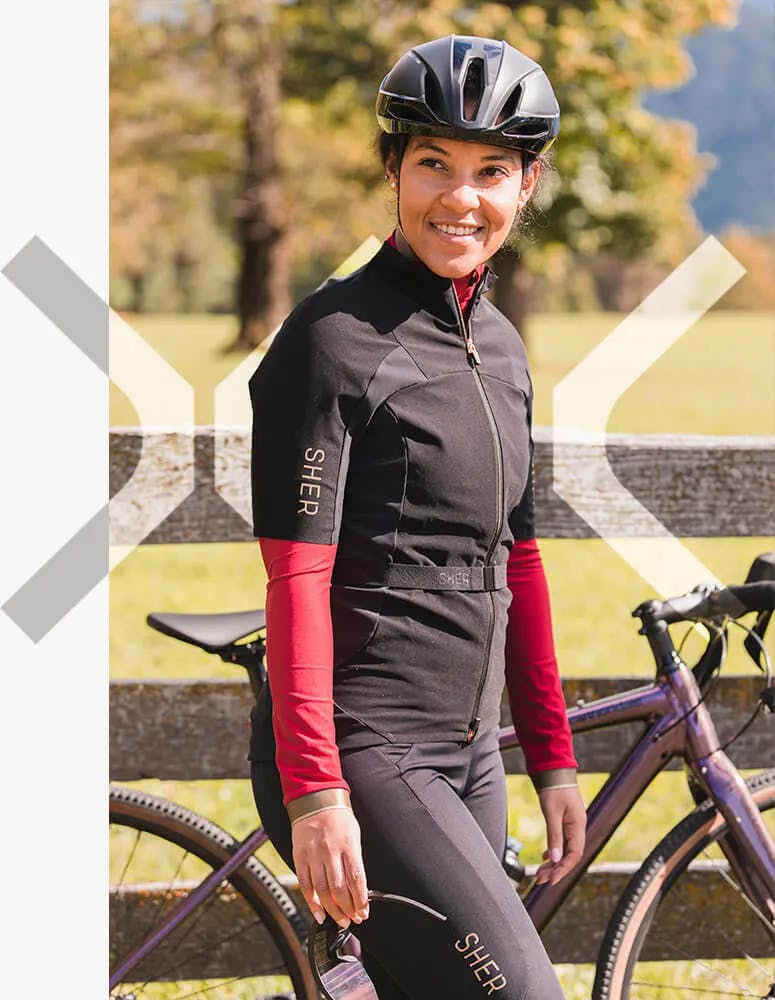 Plutone Women’s Cycling Thermal Vest Black