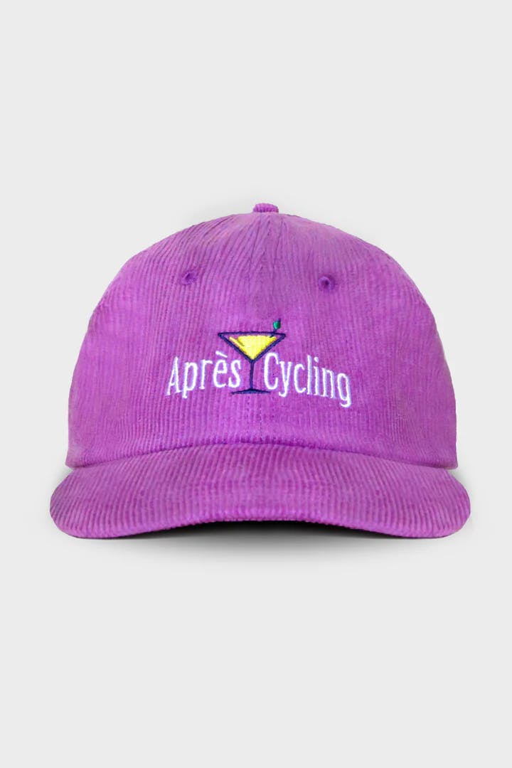 Aprés Cycling Corduroy Hat Purple