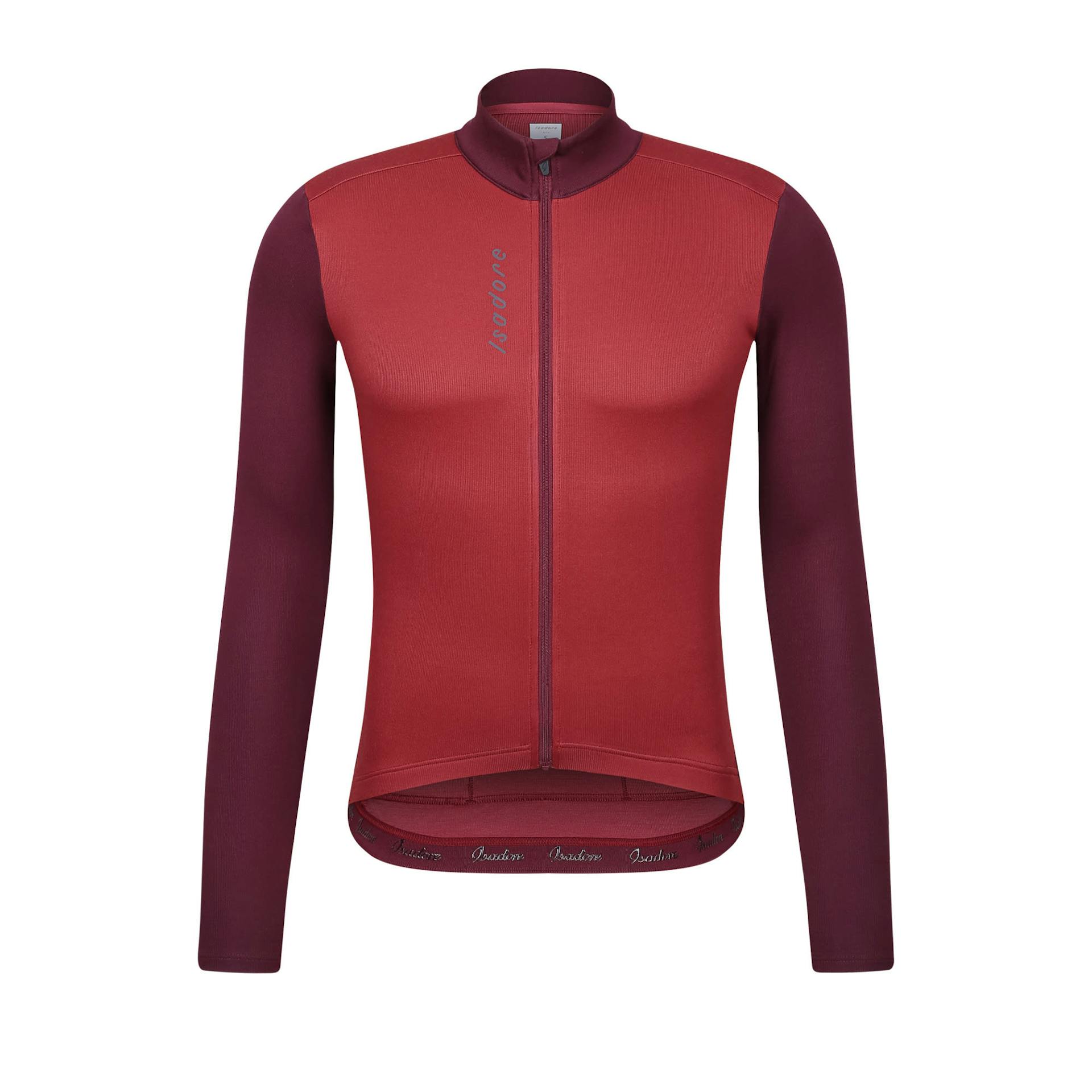
                                Patchwork Thermal Long Sleeve Jersey - Ruby Wine / Fig
                        
