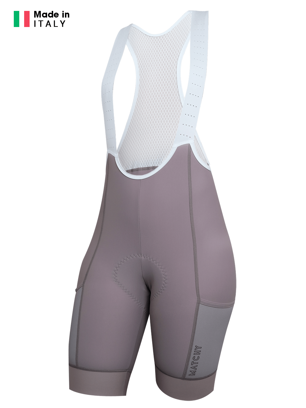 Women's Cargo Bib Shorts - Beige