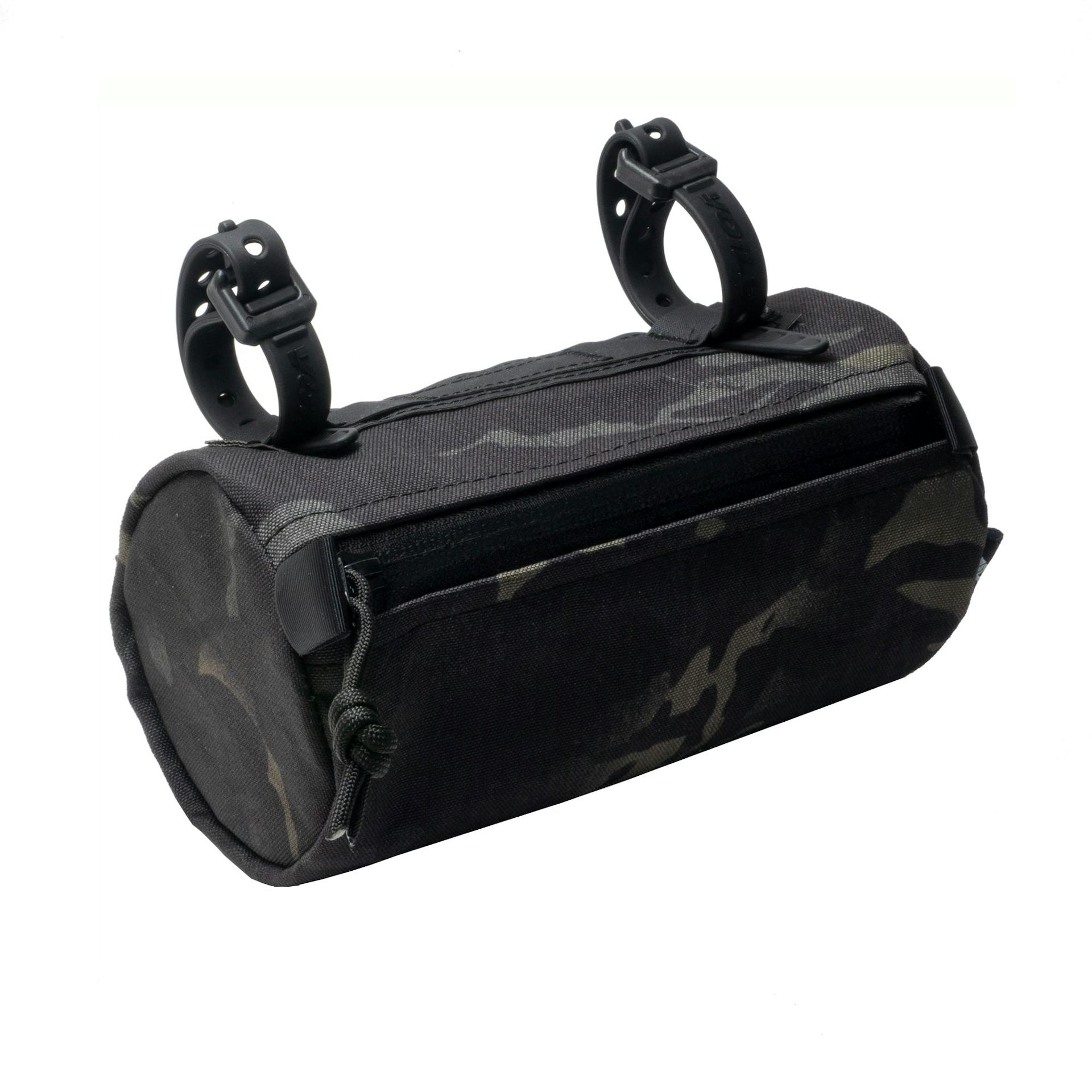 The Smuggler Handlebar Bag - Black Multicam