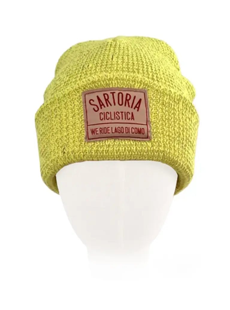 Highly Reflective Fluo Beanie - Lime