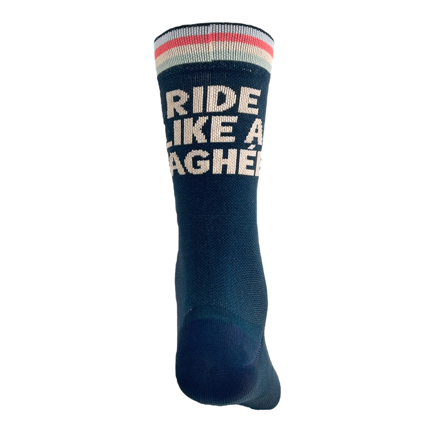 "Ride like a laghée" Ciclistica Socks - Petrol Blue