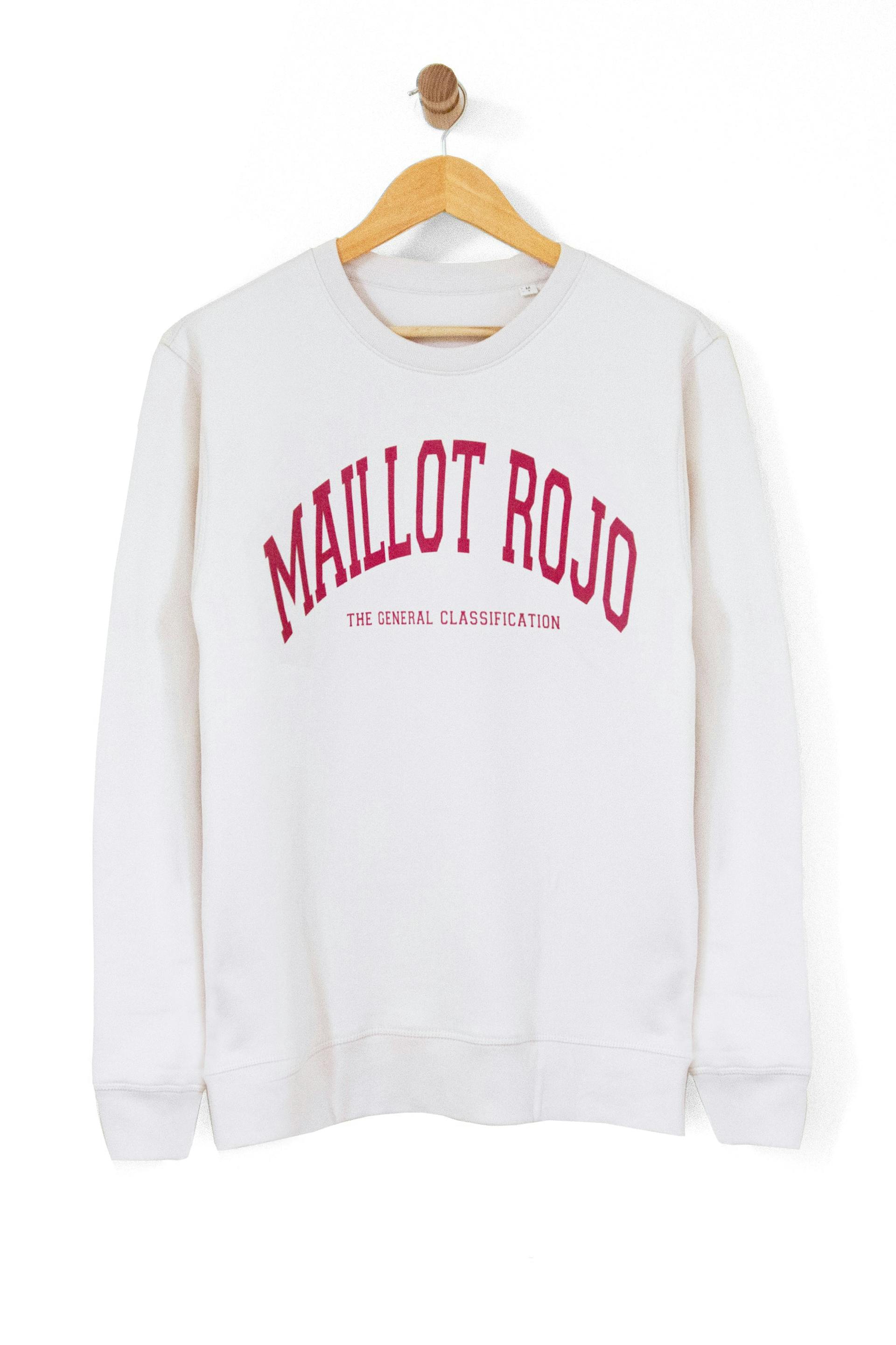 Maillot Rojo Crew Vintage White