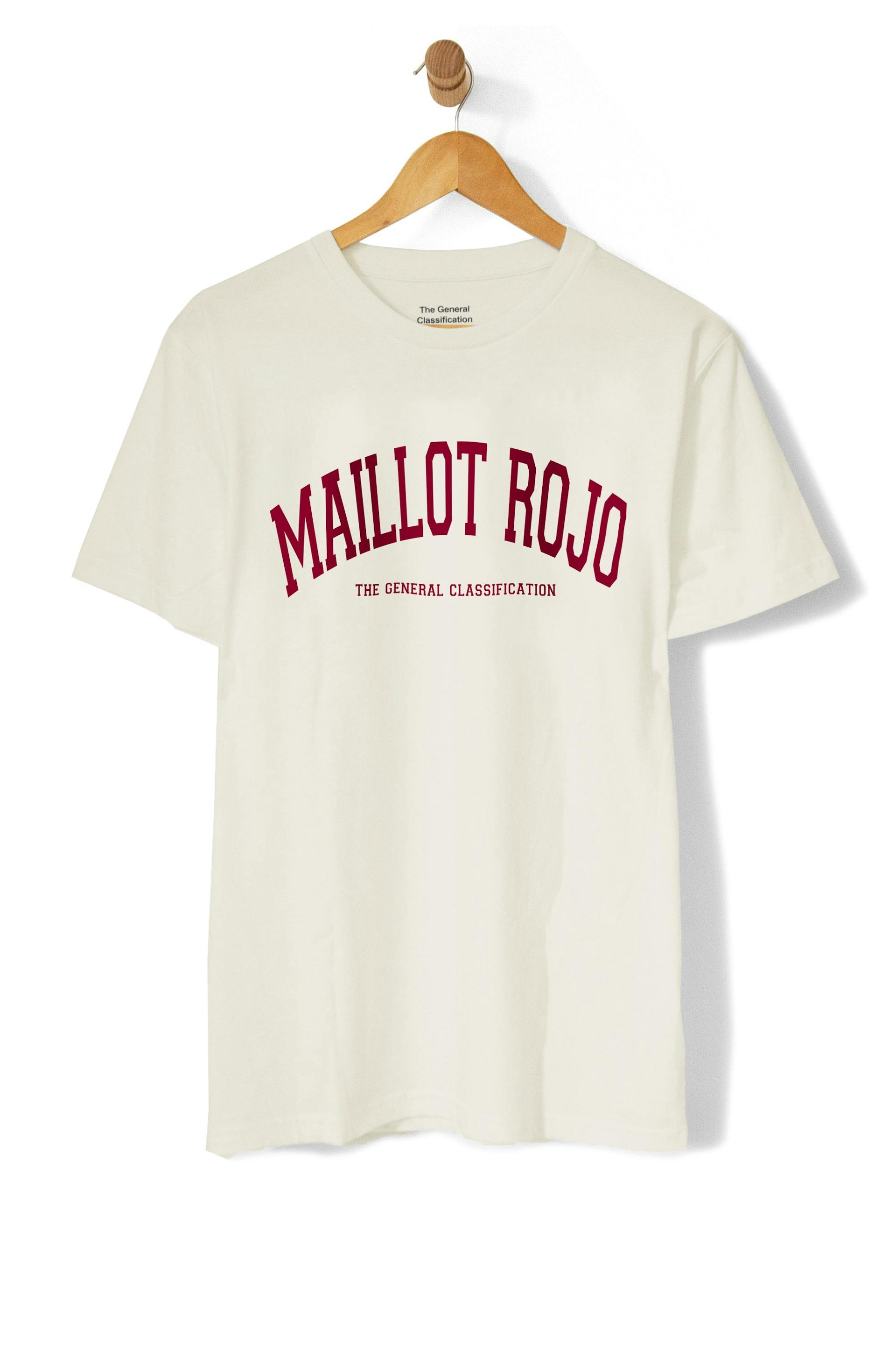 Maillot Rojo Tee Vintage White