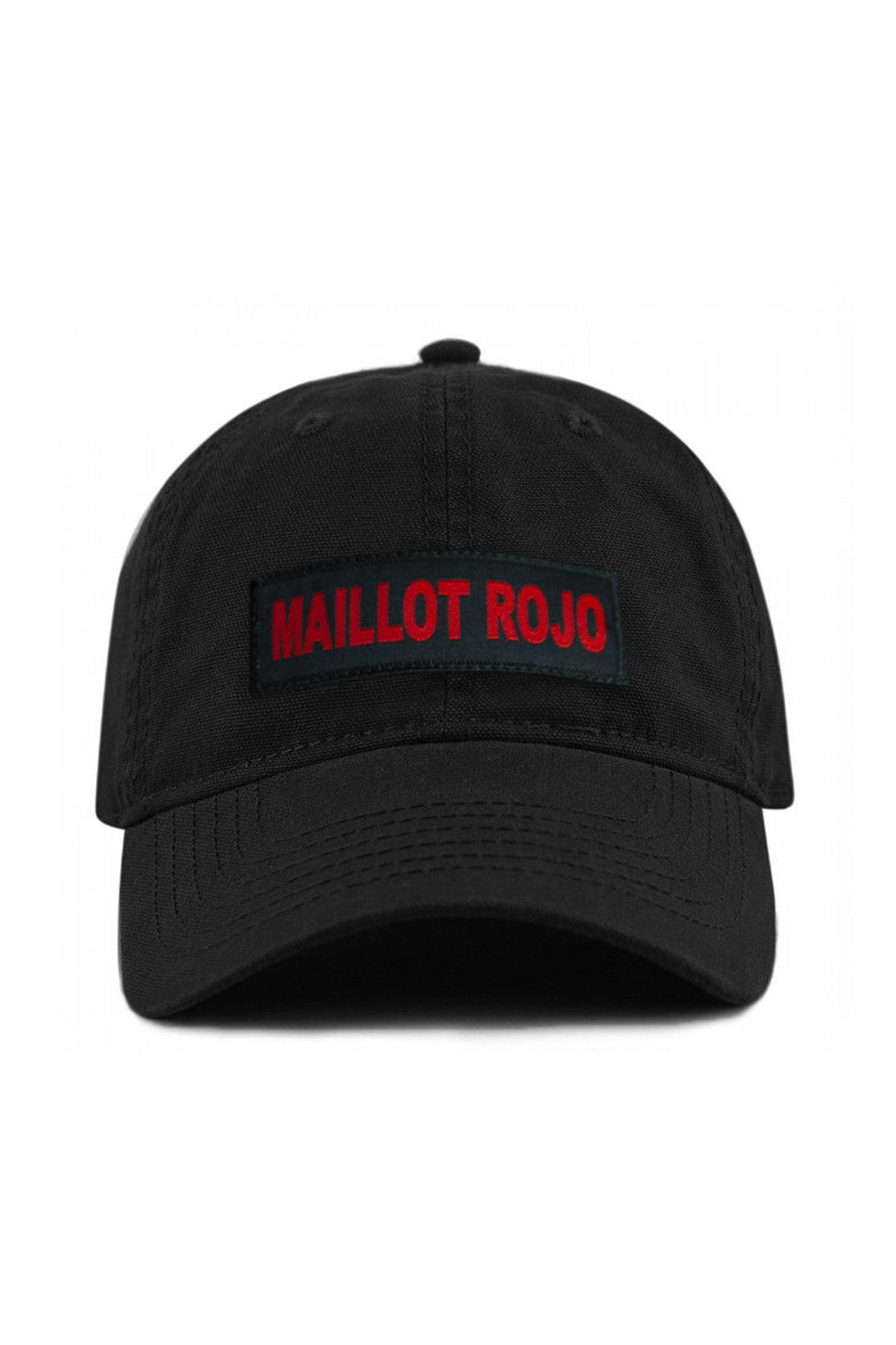Maillot Rojo Dad Hat Black