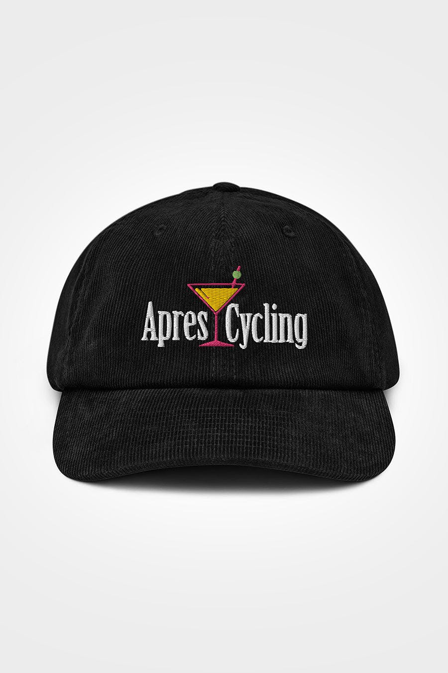 Aprés Cycling Corduroy Hat Black